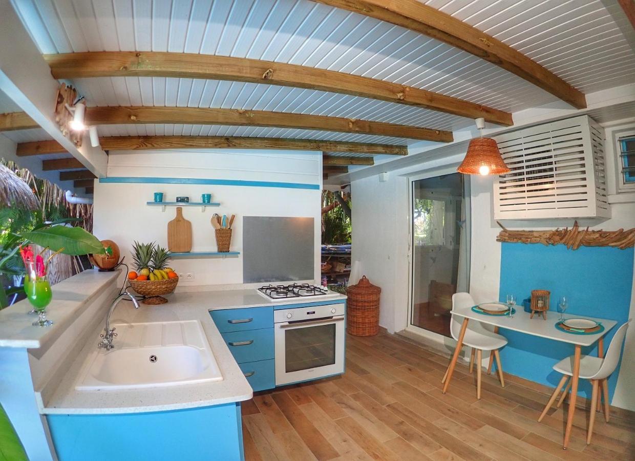 Gite Kaz A Topaze, Piscine, Jardin Tropical Sainte-Rose Zewnętrze zdjęcie