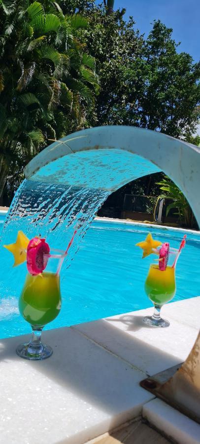 Gite Kaz A Topaze, Piscine, Jardin Tropical Sainte-Rose Zewnętrze zdjęcie