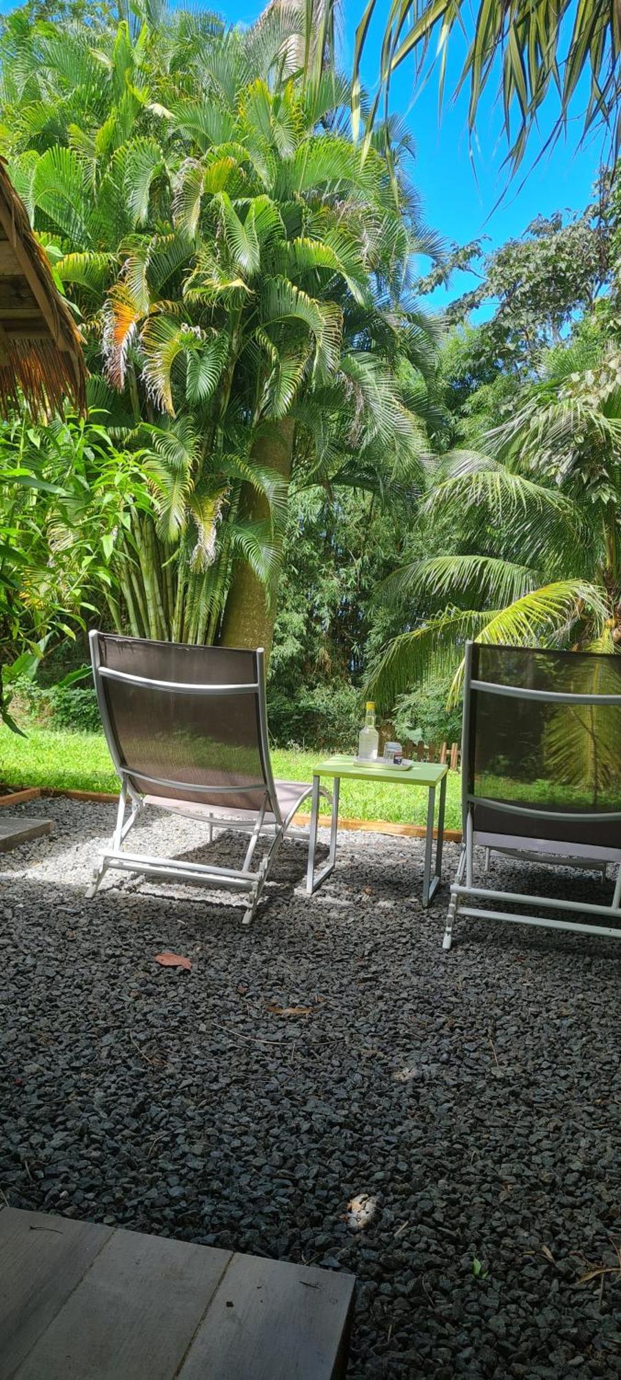 Gite Kaz A Topaze, Piscine, Jardin Tropical Sainte-Rose Zewnętrze zdjęcie
